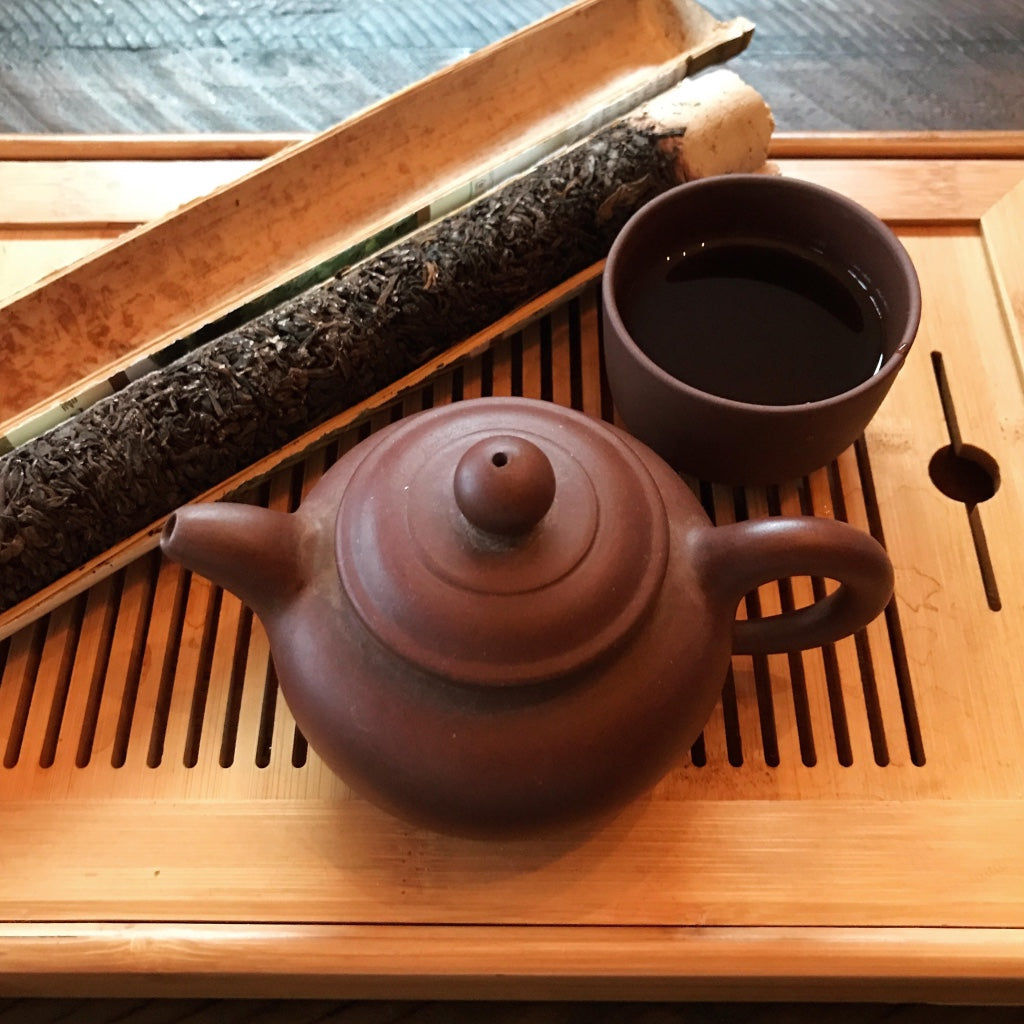 bamboo puer tea