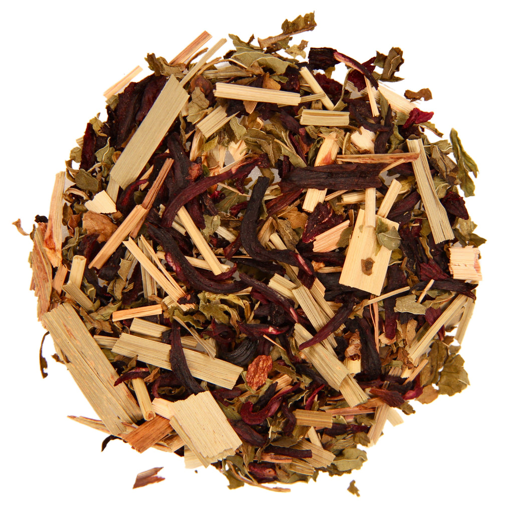 cool hibiscus herbal tea